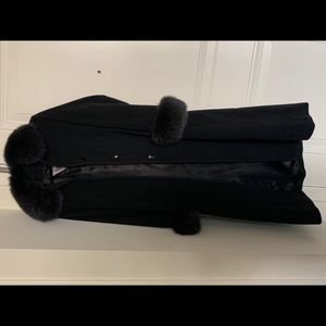 Marvin Richards womens winter black Fox Fur coat10